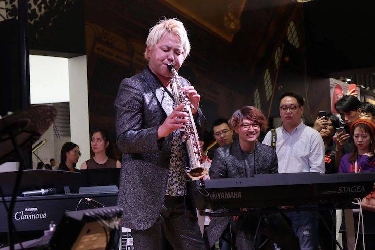 yl6809永利盛大亮相Music China 2018，呈现世界级乐器展体验