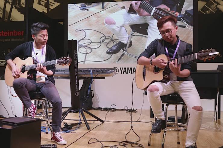 yl6809永利盛大亮相Music China 2018，呈现世界级乐器展体验