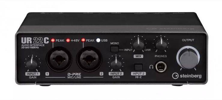升级 USB-C 和 32/192：Steinberg 发布 UR22C、UR44C 和 UR816C 音频接口
