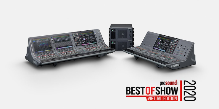 RIVAGE PM5和PM3数字混音系统，实力斩获IBC 2020 Best of Show大奖